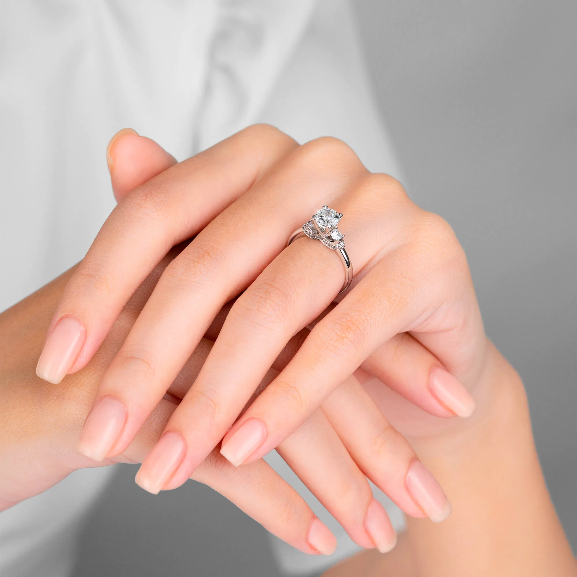 Nhẫn đính hôn Royal design NCH9909 6